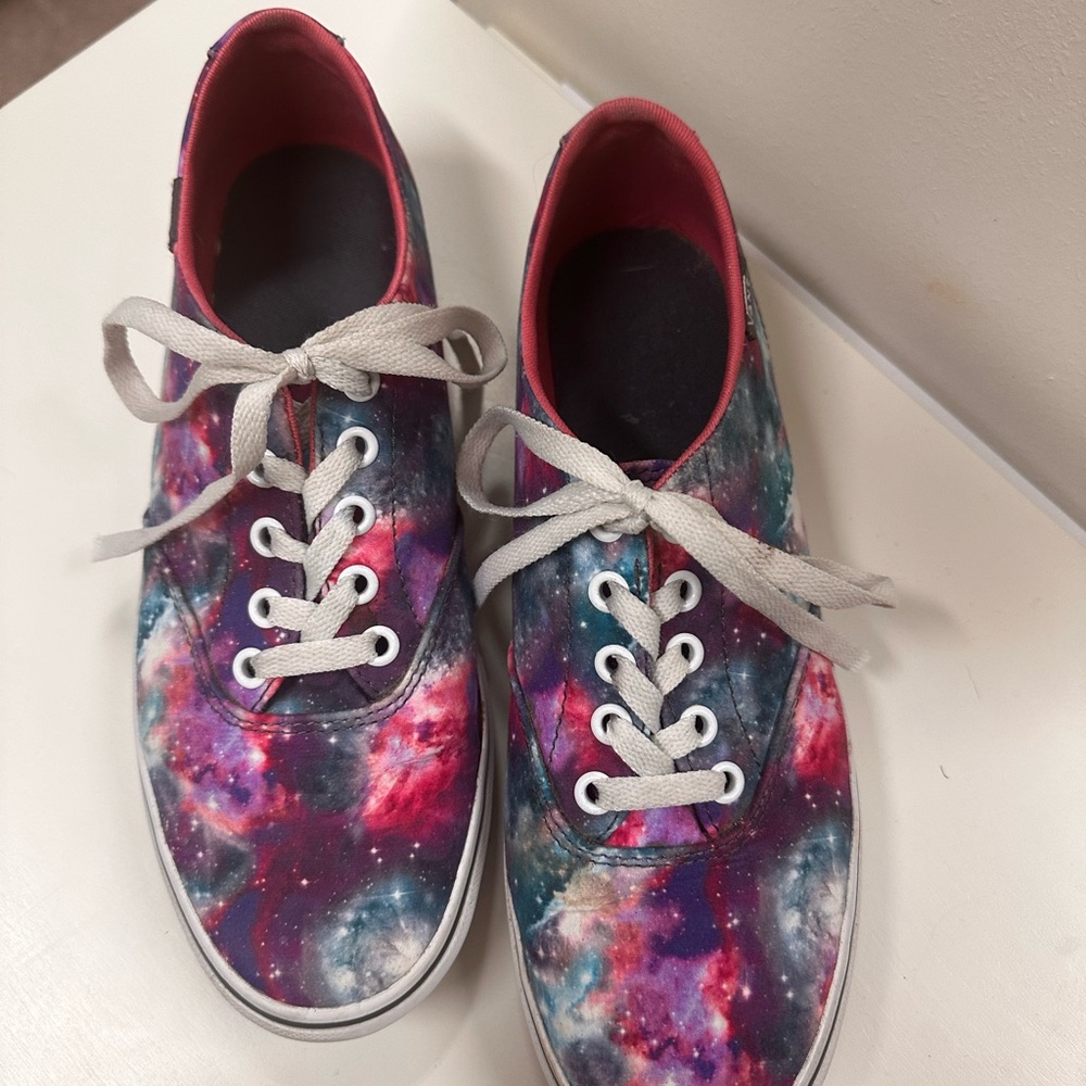 Vans Women's Galaxy Print Sneakers - Multicolor